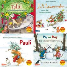 4 Maxi Pixi Bücher aus  Serie