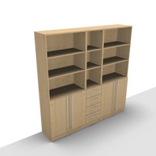 Büro-Schrankwand Multi K2