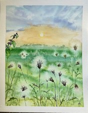 Original Aquarell Bild