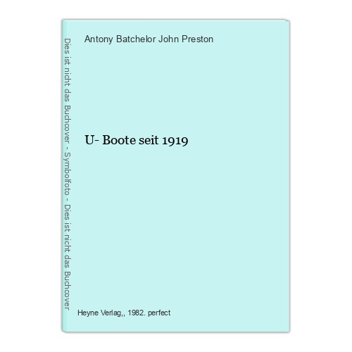 Boote seit 1919 batchelor - boote, /