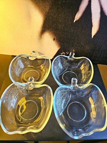 Glasschalen apfelform - ,