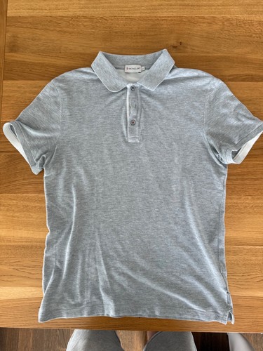 Moncler piqué poloshirt grau - piqué-poloshirt,