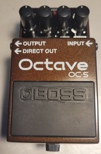 Boss OC-5 Oktav Gitarren Effektpedal 3-Oktaven Sound Mit Box Und Anleitung