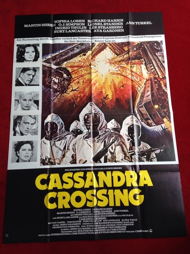 Cassandra crossing kinoplakat - cassandra,