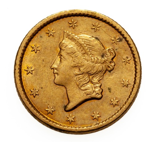 1853 gold liberty ein - gold,