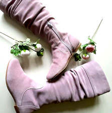 ++ NEU ++ TOLLER WILDLEDER STIEFEL ++ GR. 35 ++ RAFFUNG++ ROSA ++LÄSSIG ++