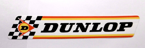 Werbe aufkleber dunlop reifen - werbe-aufkleber,