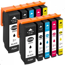 10 Druckerpatronen kompatibel für Epson XP-640  XP-645  XP-830  XP-900  XP  33XL