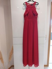 Rotes Abschlussballkleid/Brautjungfernkleid/festliches Maxikleid XS/Langes Kleid