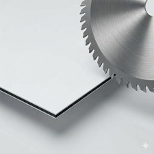 Aluverbundplatte 3mm weiß