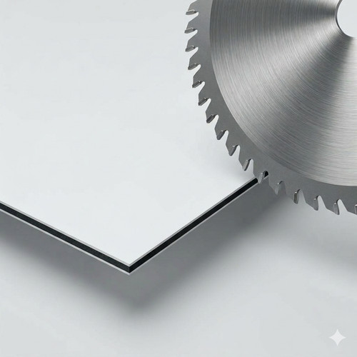 Aluverbundplatte 3mm weiß