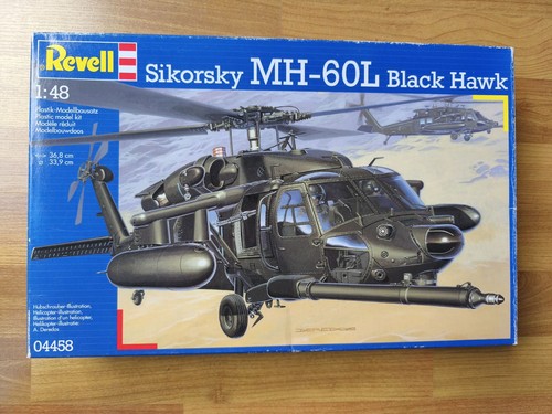 60l black hawk - black, revell
