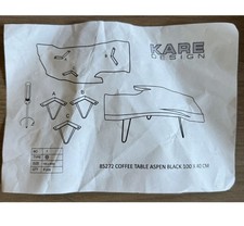 kare design couchtisch Unikat