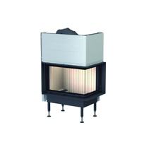 Kamineinsatz Brunner Set BKH 5.0 Eck 42-66-42