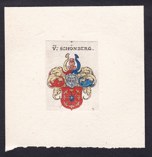 Schönberg wappen coat arms - schönberg,