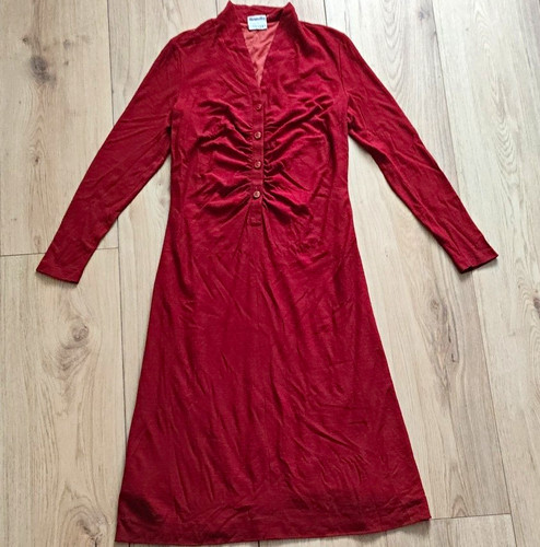 Brunella strickkleid damen rot - strickkleid,