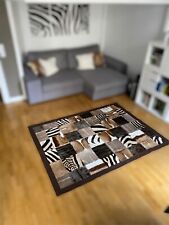 Fell Teppich, Zebrafell, Afrika Deko, Gnufell, Kudufell, Springbockfell