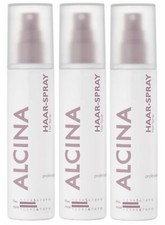 3x Alcina Haar Spray Flex Hold 125 ml