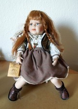 R.F. Künstlerpuppe Porzellan Puppe 40 cm  Top NR 116229