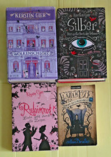 4x Kerstin Gier & Alan Bradley / Wolkenschloss. Silber. Rubinrot. Flavia de Luce