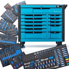 Werkzeugwagen B-Ware NTG XXL inkl. 457 tlg. Werkzeug, 12 Schublade