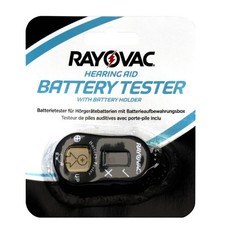 Rayovac Batterie Tester Für Hör Hilfe batteries Halter Mit Schlüsselbund Neu