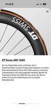 DT Swiss ARC 1600 Dicut DB 62 mm Laufradsatz Shimano