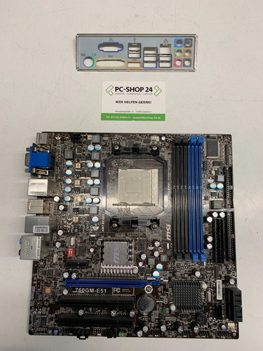 Msi 760gm e51 7596 matx - ms-7596,