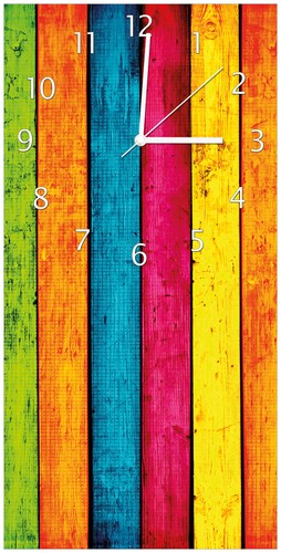 Wallario wanduhr buntes - wallario,