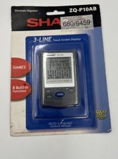 Persönlicher elektronischer Organizer Sharp ZQ-P10AB (69/48) Retro Neu
