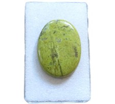 Grüner Opal Cabochon 31,2x23,2 mm 25 ct. Nr. U33577