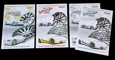 2x BARRACUDA Felgen Prospekt Brochure TT 8J E46 BMW Toyota Supra Furious 2007 AM
