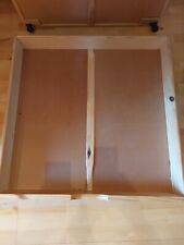 2 x Bettkasten Holzschubkasten für unter das Bett 83x82x18 cm 