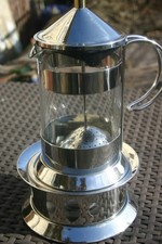 WMF Teekanne Edelstahl / Glas