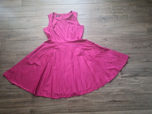 Kleid petticoat stil brombeere - petticoat,