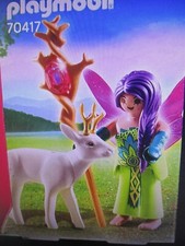 Playmobil-Fee mit weißem Reh