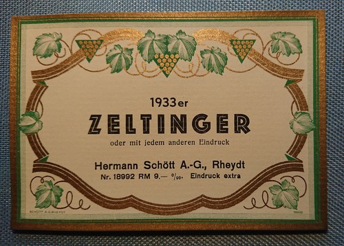 Old wine label - wine,
