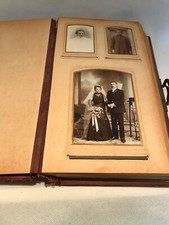 Antike Fotoalbum Jugenstill