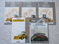 5 Prospekte Case Radlader 121
