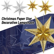 Lampe Weihnachts papier Stern
