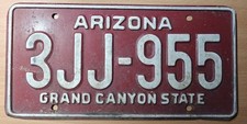 USA Nummernschild Arizona