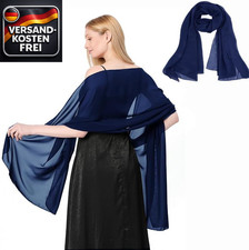 Festliche Damen Stola Chiffon