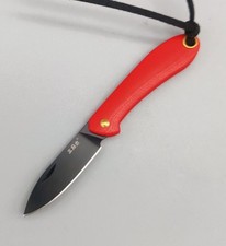 Sanrenmu Messer Micro Slip 328S-GR 4Cr13 Stahl G10 Red Taschenmesser