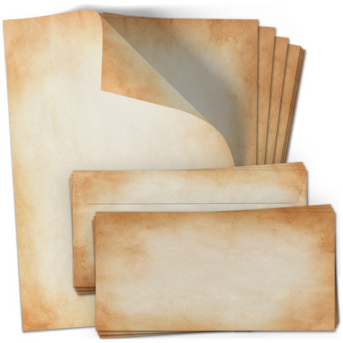 Briefpapier set mit - set,