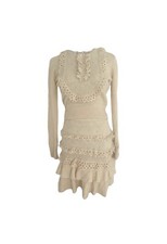 Designer Blogger CHANEL Vintage Zweiteiler / Kostüm beige Kamelhaar IT 38 S/M