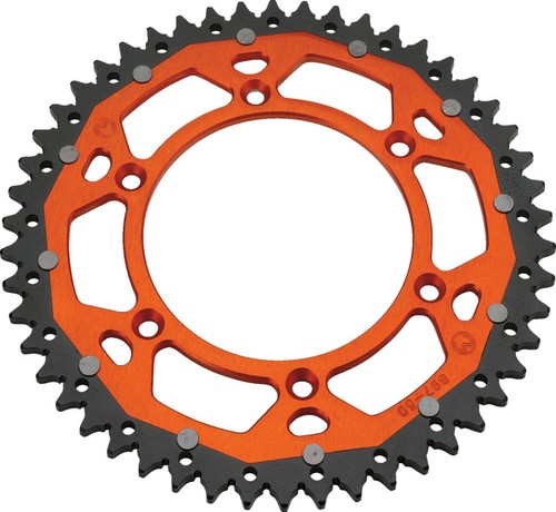 Doppelkettenrad hinten für