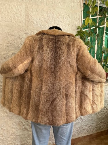Luxus vintage nutria echt pelz - luxus,