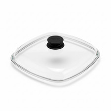 28x28 cm Glasdeckel viereckig