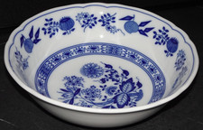 HUTSCHENREUTHER ZWIEBELMUSTER seltene tiefe Schüssel rund 19 cm x 6,5 cm