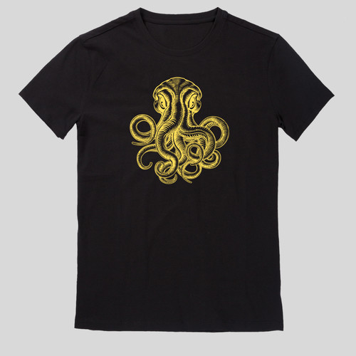 Octopus monster cartoon - octopus,